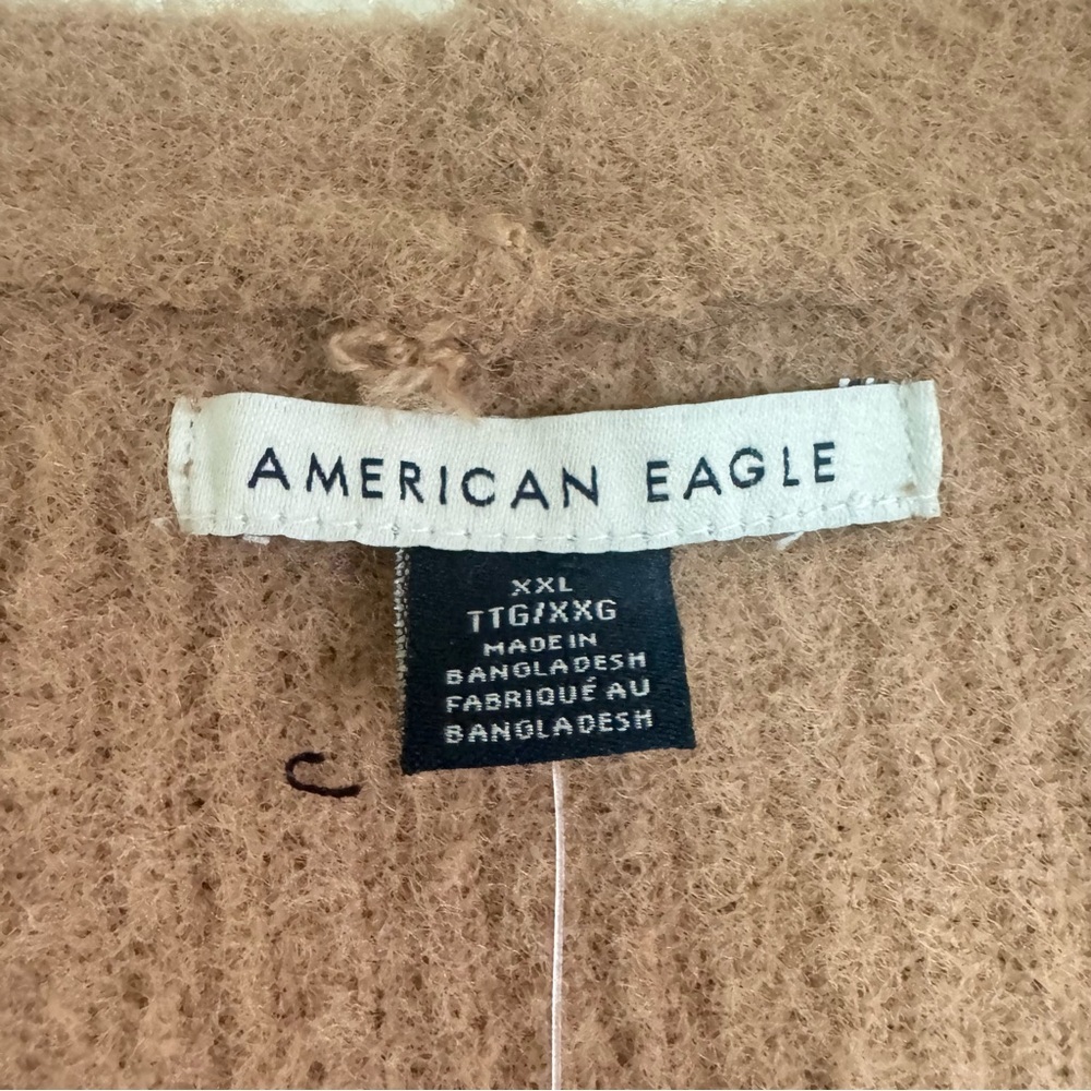 American Eagle Camel Tan Button Down Cardigan Swe… - image 3